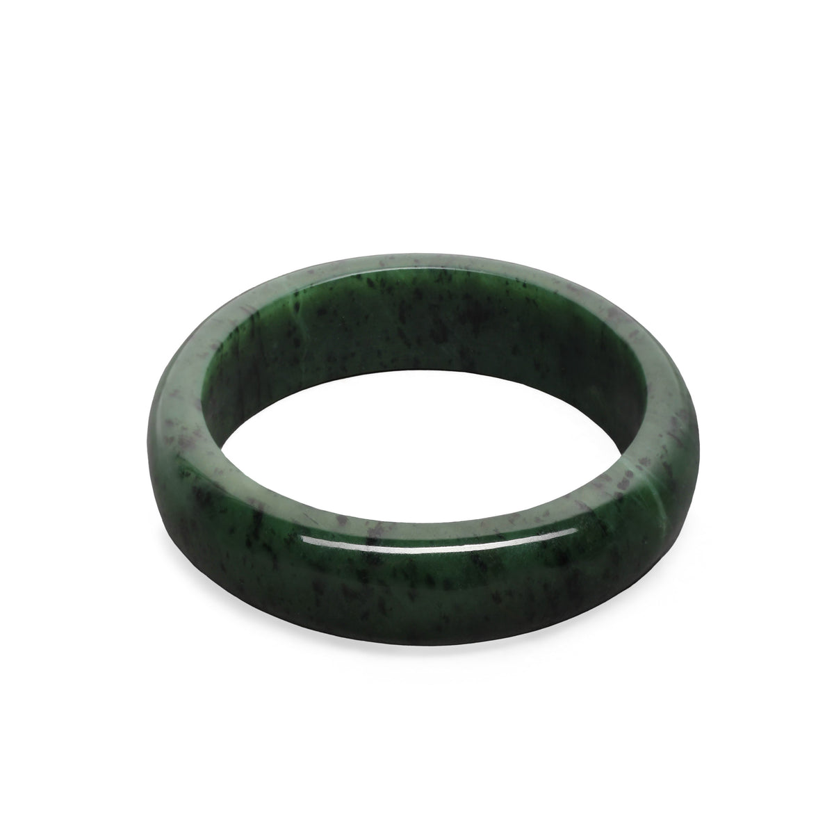60mm Internal Diameter x 71mm External Diameter / New Zealand Pounamu