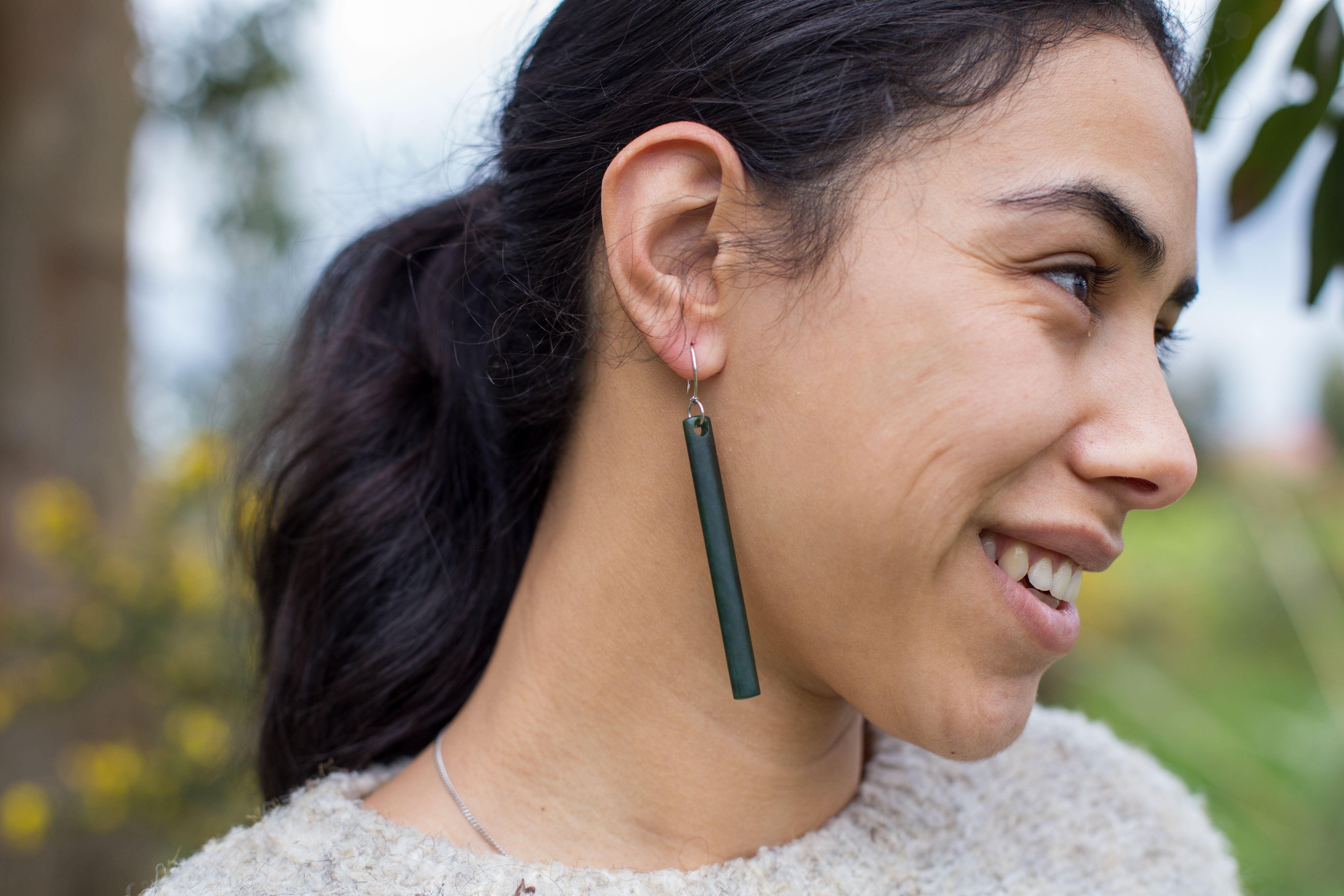 Pounamu Earrings