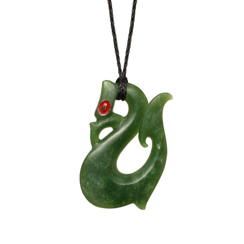 49mm x 35mm / New Zealand Pounamu // AKAMA568P-2