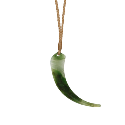 63mm x 16mm / New Zealand Pounamu // ASTOOTH168P-4