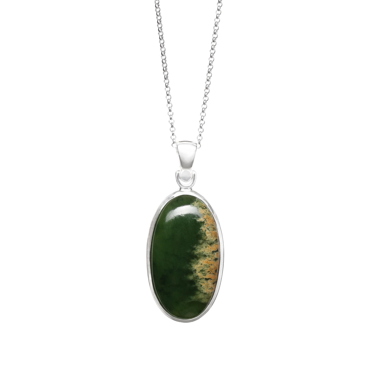 34mm x 20mm / New Zealand Pounamu