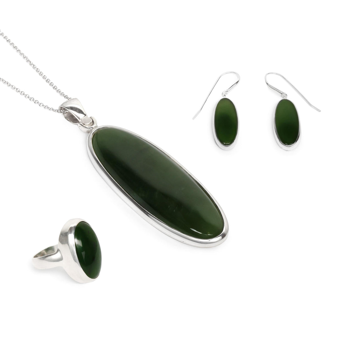 59mm x 20mm / New Zealand Pounamu