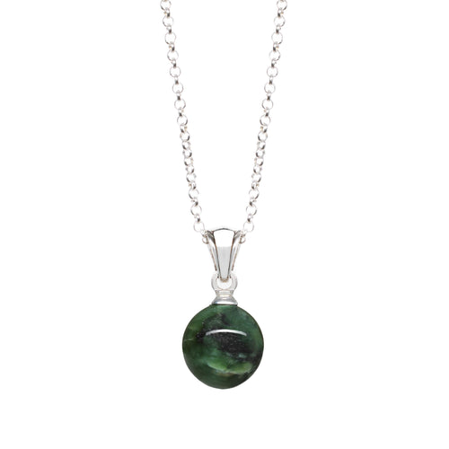 18mm x 18mm / New Zealand Pounamu // JPS18-054PA-2
