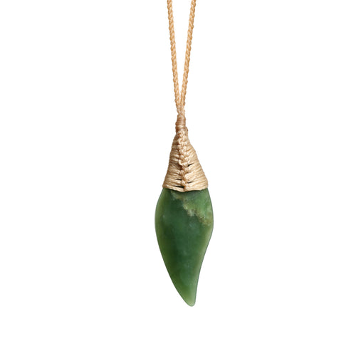 52mm x 17mm / New Zealand Pounamu // RMPD148P-12