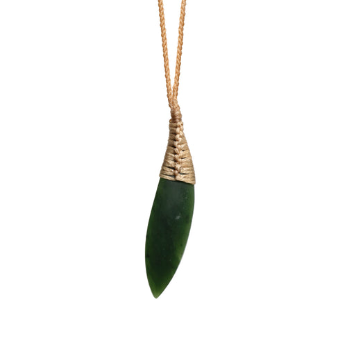 52mm x 12mm / New Zealand Pounamu // RMPD148P-13